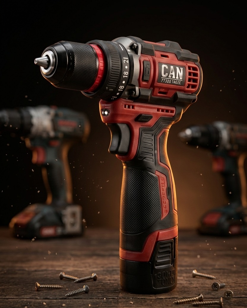 CAN fırçasız (brushless) akkumulyatorlu şurupbağlayan (21V)